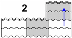 Расположение листов металлочерепицы шаг 2